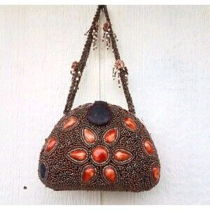 Expression NYC small beaded handbag ( see disription)